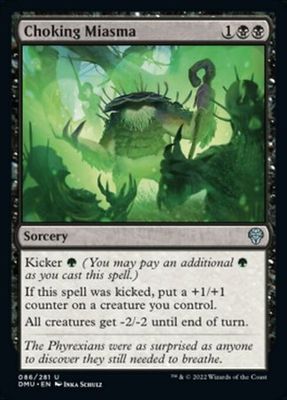 Choking Miasma 086/281
Dominaria United Singles