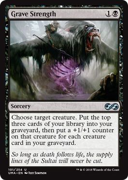 Grave Strength 101/254 - Ultimate Masters Singles