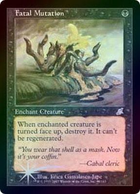 Fatal Mutation - Foil
Scourge Foil Singles