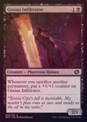 Gixian Infiltrator 098/287 - Foil
The Brothers&#39; War Foil Singles(Español)