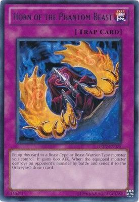 Horn of the Phantom Beast - DREV-EN075 - Rare Unlimited Duelist Revolution Unlimited Singles