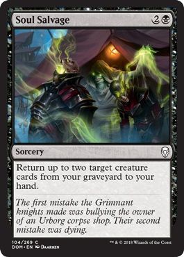 Soul Salvage 104/269 - Dominaria Singles (Español)