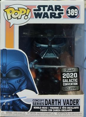SJ Concept Series Darth Vader Funko Pop Star Wars 2020 Galactic Convention