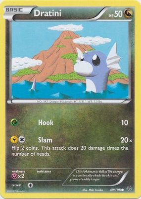 Dratini - 49/108 - Common
XY: Roaring Skies Singles
