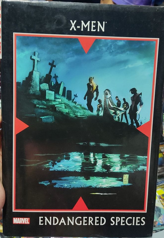 BA2 X Men Endangered Species Tapa Dura Marvel Comics Ingles