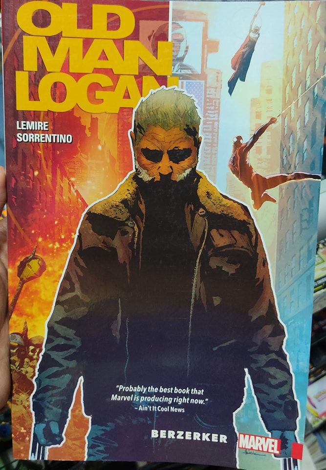 BA2 Old Man Logan Berzerker TP Marvel Comics Ingles