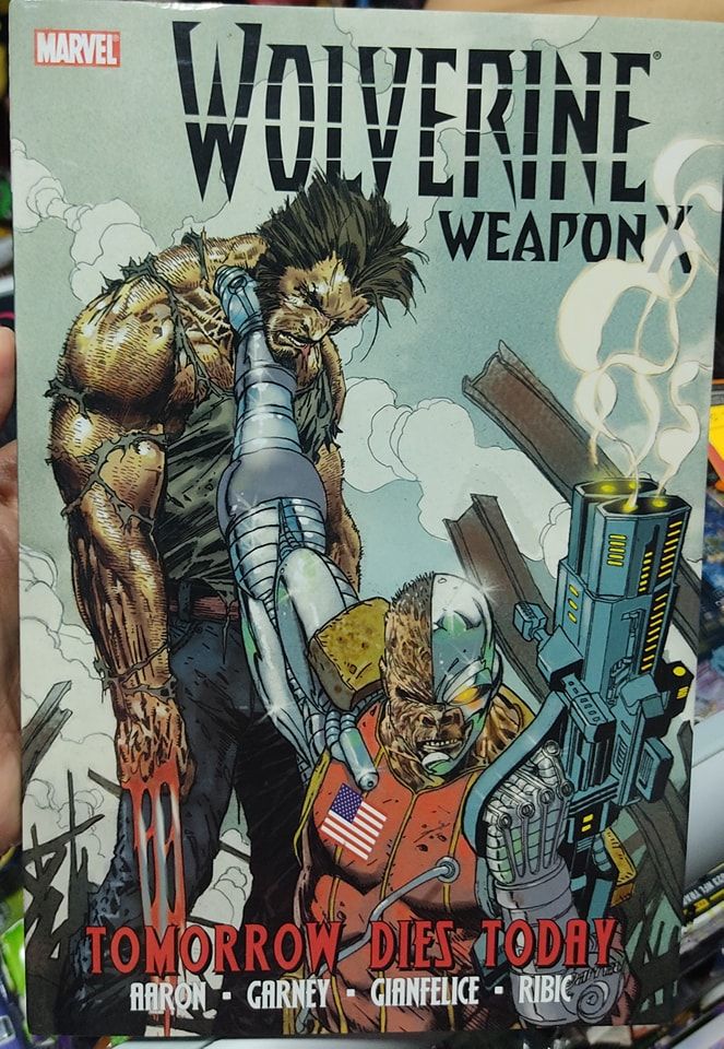 BA2 Wolverine Weapon X Tomorrow Dies Today TP Marvel Comics Ingles