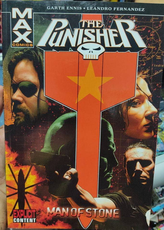 BA2 The Punisher Man of Stone TP Marvel Comics Ingles Max Comics