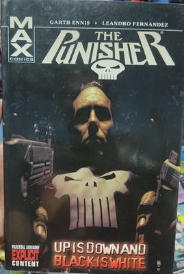 BA2 The Punisher Up is Down and Black is White TP Max Comics Ingles