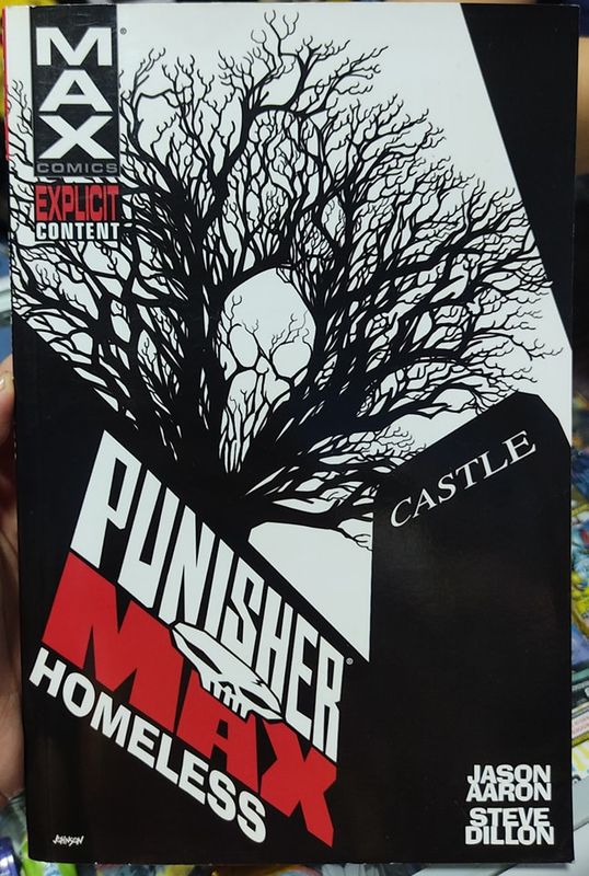 BA2 Punisher Max Homeless Castle TP Max Comics Ingles