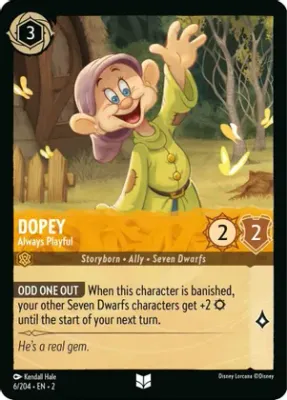 Dopey - Always Playful - Rise of the Floodborn (2)
Rise of the Floodborn Foil