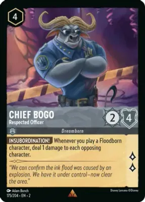 Chief Bogo - Respected Officer - Rise of the Floodborn (2)
Rise of the Floodborn