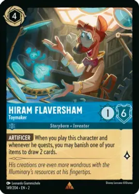 Hiram Flaversham - Toymaker - Rise of the Floodborn (2)
Rise of the Floodborn