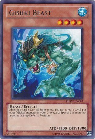 Gishki Beast - PHSW-EN095 - Rare Unlimited Photon Shockwave Unlimited Singles
