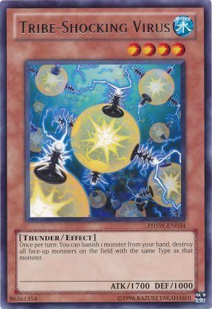 Tribe-Shocking Virus - PHSW-EN034 - Rare Unlimited Photon Shockwave Unlimited Singles