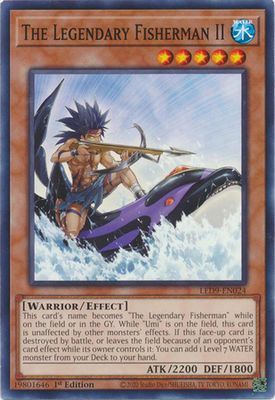 The Legendary Fisherman II - LED9-EN024 - Common 1st Edition Legendary Duelists: Duels from the Deep 1st Edition Singles