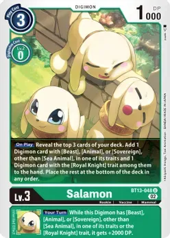 Salamon - Versus Royal Knights (BT13) Versus Royal Knights