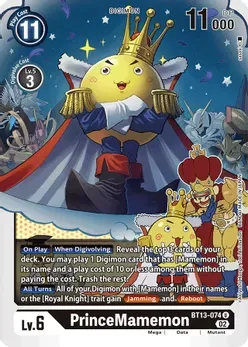 PrinceMamemon - Versus Royal Knights (BT13)
Versus Royal Knights