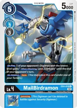 MailBirdramon - Alternative Being Booster (EX04) Alternative Being Booster