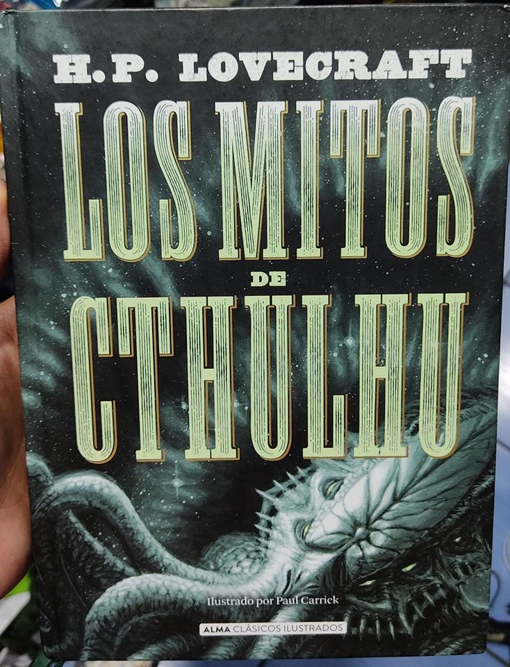 SJ Los Mitos Cthulhu Tapa Dura Libro (Español) H P Lovecraft