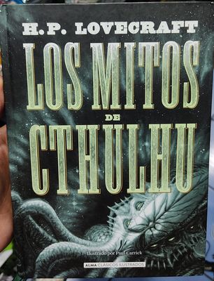 SJ Los Mitos Cthulhu Tapa Dura Libro (Español) H P Lovecraft