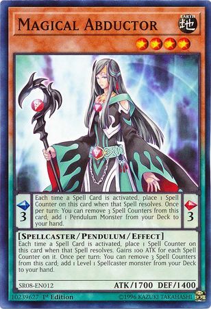 Magical Abductor - SR08-EN012 - Common 1st Edition
Structure Deck: Order of the Spellcasters Singles