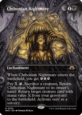 SJ Chthonian Nightmare (Borderless) - Modern Horizons 3 (MH3)
Modern Horizons 3