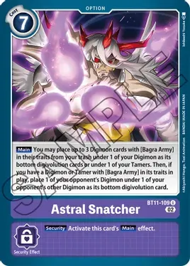 Astral Snatcher - Dimensional Phase (BT11)
Dimensional Phase