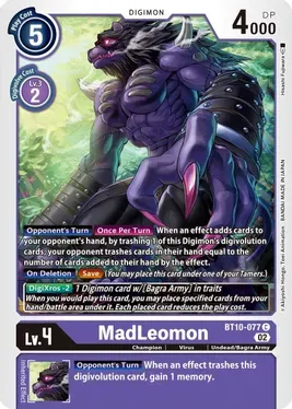 MadLeomon - Xros Encounter (BT10)
Xros Encounter