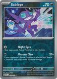 Sableye - 136/193 - Holo Rare Reverse Holo
Scarlet &amp; Violet: Paldea Evolved Reverse Holo Singles