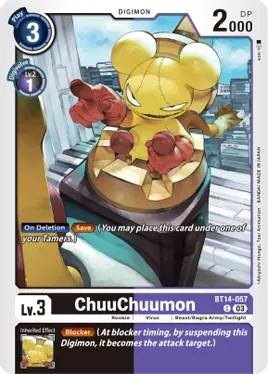 ChuuChuumon - Blast Ace (BT14)
Blast Ace