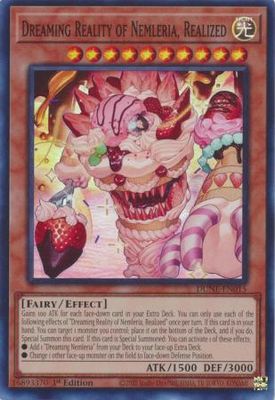 Dreaming Reality of Nemleria, Realized - DUNE-EN015 - Super Rare 1st EditionDuelist Nexus 1st Edition Singles