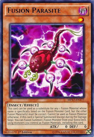 Fusion Parasite - MP17-EN177 - Rare 1st Edition2017 Mega-Tins 1st Edition Singles (Español)