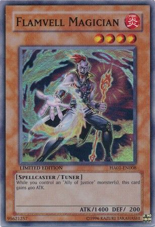 Flamvell Magician - HA01-EN008 - Super Rare 1st Edition Hidden Arsenal 1 [HA01] 1st Edition Singles