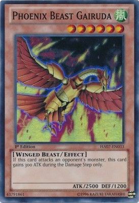 Phoenix Beast Gairuda - HA07-EN033 - Super Rare 1st Edition Hidden Arsenal 7: Knight of Stars 1st Edition Singles