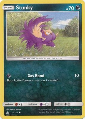 Stunky - 75/156 - Common
Sun &amp; Moon: Ultra Prism Singles