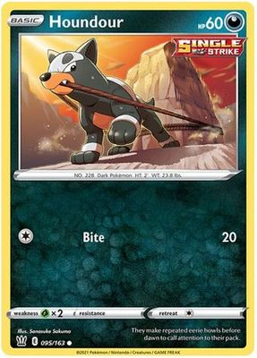 Houndour - 095/163 - Common
Sword &amp; Shield: Battle Styles Singles(español)