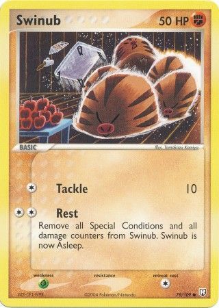 Swinub - 79/109 - Common
Ex Team Rocket Returns Singles