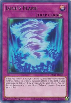 Loge&#39;s Flame - MP20-EN093 - Rare 1st Edition
2020 Mega-Tin: Lost Memories 1st Edition Singles *Espanol*