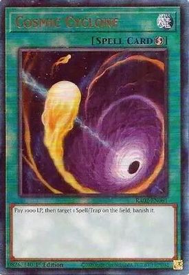 Cosmic Cyclone - RA02-EN061 - Ultimate Rare 1st Edition
Rarity Collection II Singles