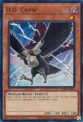 SJ D.D. Crow - RA02-EN002 - Ultra Rare 1st Edition
Rarity Collection II Singles