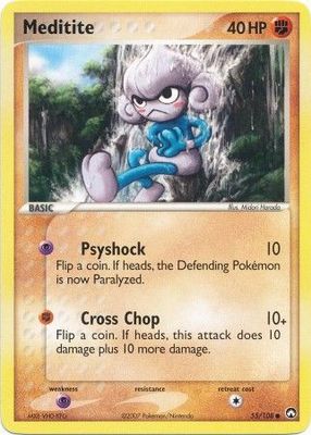 Meditite - 55/108 - Common
Ex Power Keepers Singles
