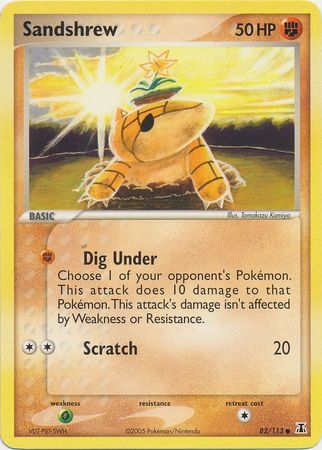 Sandshrew - 82/113 - Common
Ex Delta Species Singles