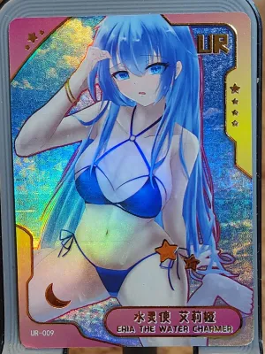 ERIA WATER CHARMER UR UR-009 Senpai Goddess Haven Series 4 Story CCG Anime Card