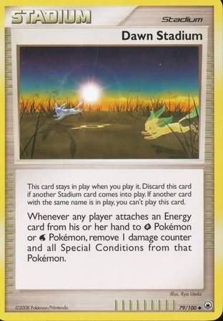Dawn Stadium - 79/100 - Uncommon
Diamond &amp; Pearl: Majestic Dawn Singles