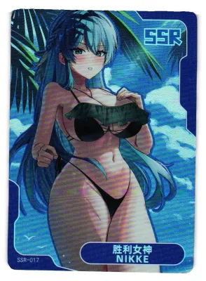 NIKKE SSR SSR-017 Senpai Goddess Haven Series 4 Story CCG Anime Card