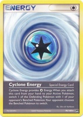 Cyclone Energy - 90/108 - Uncommon
Ex Power Keepers Singles