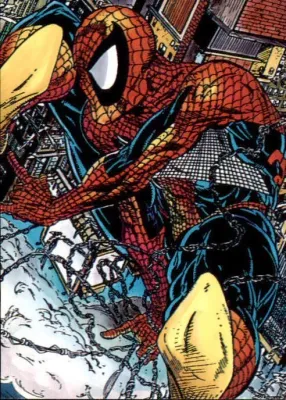 Spider-Man The McFarlane Era Comic Images 1992 Card Number 7