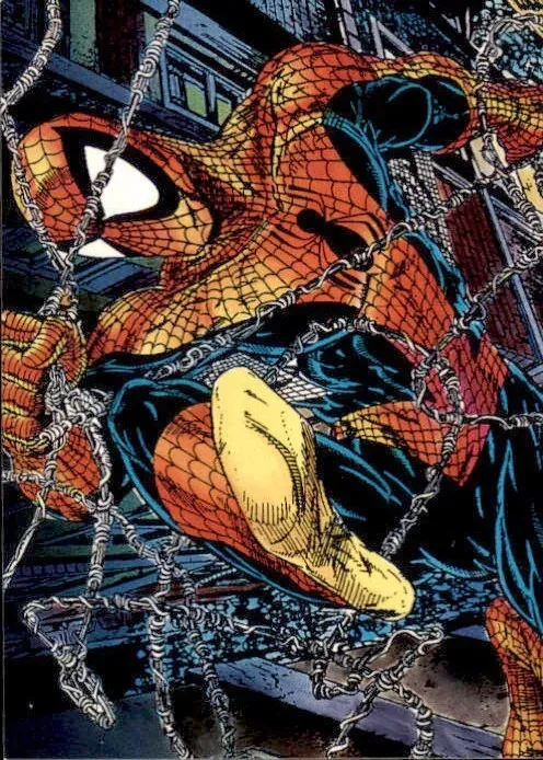 Spider-Man The McFarlane Era Comic Images 1992 Card Number 2