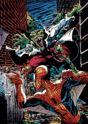 Spider-Man The McFarlane Era Comic Images 1992 Card Number 8